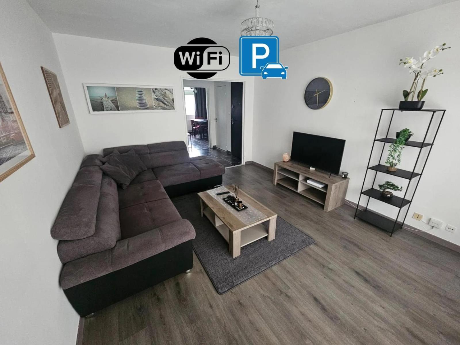 Charmant Appartement Moderne 71M2 A Illzach - Mulhouse - Parking Gratuit Exterior foto